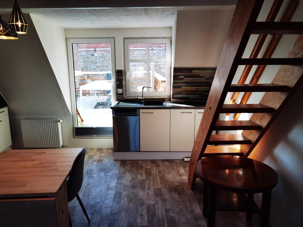 Gemuetliche Dachwohnung Mit Kleiner Oder Grosser Dachterrasse Nebeneinander Вольмирштедт Экстерьер фото